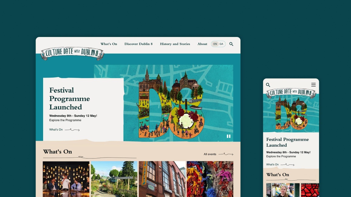 CDD8 Homepage Desktop Mobile