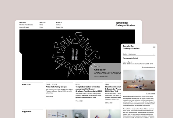 TBGS Desktop and Mobile